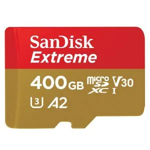 Sandisk 晟碟 SDSQXA1-400G-GN6MN Extreme® microSD 記憶卡 (400GB) 記憶卡 / 儲存裝置