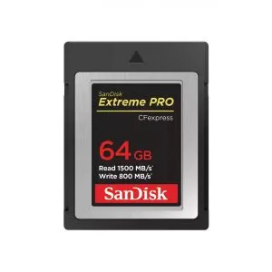 Sandisk 晟碟 SDCFE-064G-GN4IN Extreme PRO® CFEXPRESS TYPE B 記憶卡 (64GB) 記憶卡 / 儲存裝置