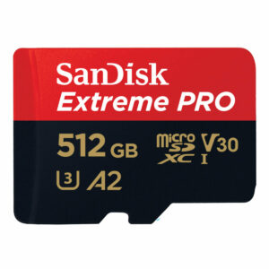 Sandisk 晟碟 SDSQXCZ-512G-GN6MA Extreme PRO MicroSD 記憶卡 (512GB) 記憶卡 / 儲存裝置