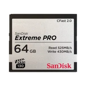 Sandisk 晟碟 SDCFSP-064G-G46D Extreme PRO CFast 2.0 記憶卡 (64GB) 記憶卡 / 儲存裝置