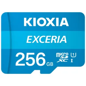 KIOXIA EXCERIA microSD 記憶卡 不含SD轉接器 (256GB) 記憶卡 / 儲存裝置