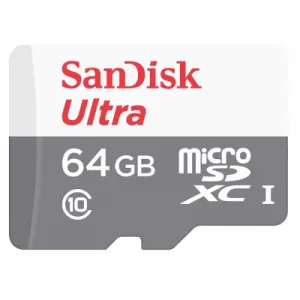 Sandisk 晟碟 SDSQUNR-064G-GN3MN ULTRA microSD UHS-I CLASS 10 記憶卡 (64GB) 記憶卡 / 儲存裝置