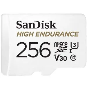Sandisk 晟碟 SDSQQNR-256G-GN6IA 高耐寫度microSD 記憶卡 (256GB) Micro SD 卡