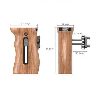 SmallRig 2093 Wooden Universal Side Handle 木質通用把手 套籠/托架