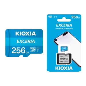 KIOXIA EXCERIA microSD 記憶卡 含SD轉接器 (256GB) Micro SD 卡