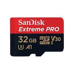 Sandisk 晟碟 SDSQXCG-032G-GN6MA Extreme PRO MicroSD 記憶卡 (32GB) Micro SD 卡