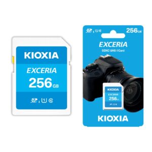 KIOXIA EXCERIA SD card 相機記憶卡 (256GB) 記憶卡 / 儲存裝置
