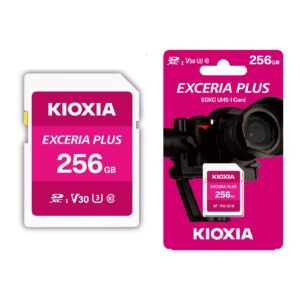 KIOXIA EXCERIA PLUS SD card 相機記憶卡 (256GB) SD 卡