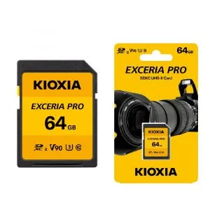 KIOXIA EXCERIA PRO SD card UHS-II 相機記憶卡 (64GB) 記憶卡 / 儲存裝置