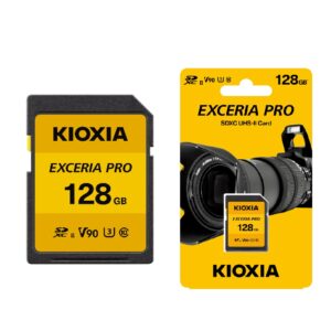 KIOXIA EXCERIA PRO SD card UHS-II 相機記憶卡 (128GB) 記憶卡 / 儲存裝置