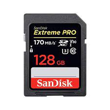 Sandisk 晟碟 SDSDXXY-128G-GN4IN Extreme PRO® SDXC and SDXC UHS-I 記憶卡 (128GB) SD 卡