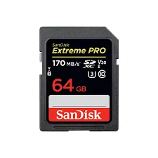Sandisk 晟碟 SDSDXXY-064G-GN4IN Extreme PRO® SDXC and SDXC UHS-I 記憶卡 (64GB) SD 卡