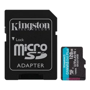 Kingston Canvas Go!Plus microSD 記憶卡 (128GB) Micro SD 卡