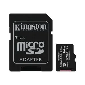 Kingston Canvas Select Plus microSD 記憶卡 (64GB) Micro SD 卡