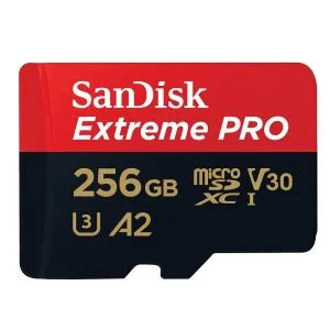 Sandisk 晟碟 SDSQXCZ-256G-GN6MA Extreme PRO MicroSD 記憶卡 (256GB) 記憶卡 / 儲存裝置