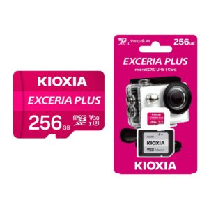 KIOXIA EXCERIA PLUS microSD記憶卡 含SD轉接器 (256GB) Micro SD 卡