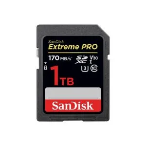 Sandisk 晟碟 SDSDXXY-1T00-GN4IN Extreme PRO® SDXC and SDXC UHS-I 記憶卡 (1T) SD 卡