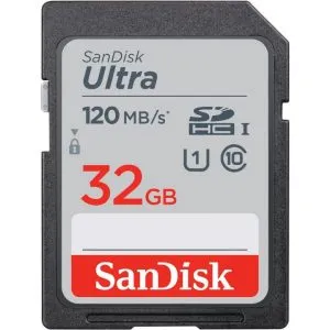 Sandisk 晟碟 SDSDUN4-032G-GN6IN Ultra® SDHC 和 SDXC 記憶卡 (32GB) SD 卡
