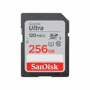 Sandisk 晟碟 SDSDUN4-256G-GN6IN Ultra® SDHC 和 SDXC 記憶卡 (256GB) SD 卡