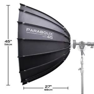 Parabolix 45 Package 柔光箱套裝 (114cm) 燈罩