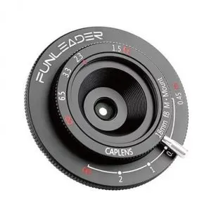Funleader Cap Lens 18mm f8.0/0.45m-∞ 鏡頭 (Leica M 卡口 / 黑色) 無反鏡頭