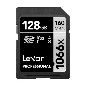 Lexar Professional 1066x SDXC UHS-I記憶卡 Silver系列 (128GB) SD 卡