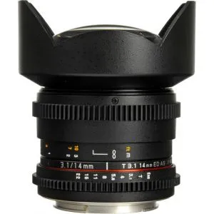 森養 Samyang 14mm T3.1 VDSLR MK II 電影鏡頭 (Canon EF 卡口) 單反鏡頭