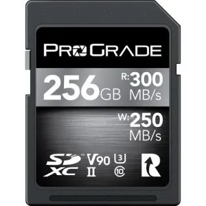 ProGrade Digital SDXC UHS-II V90 Cobalt 記憶卡 (256GB) SD 卡