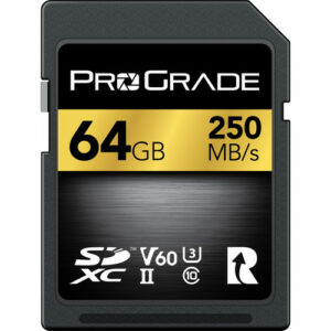 ProGrade Digital SDXC UHS-II V60 Gold 記憶卡 (64GB) SD 卡