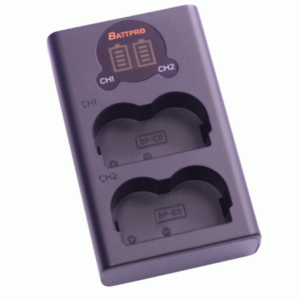 BattPro Canon BP-511 雙位電池USB Type C + micro充電器 充電器