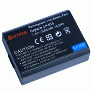 BattPro Canon LP-E10 相機電池 電池