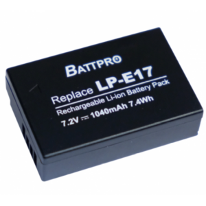 BattPro Canon LP-E17 相機電池 (半破解版) 電池