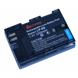 BattPro Canon LP-E6 相機電池 電池