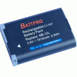 BattPro Canon NB-12L 相機電池 電池