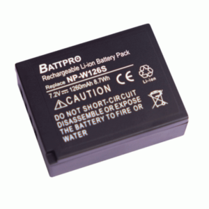 BattPro Fujifilm NP-W126S 相機電池 電池