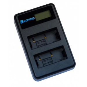 BattPro Fujifilm NP-W126雙位電池USB充電器 充電器