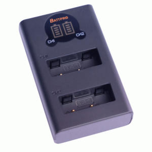 BattPro Olympus BLS-5 雙位電池USB Type C + micro充電器 充電器