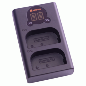 BattPro Panasonic DMW-BLF19 雙位電池USB Type C + micro充電器 充電器