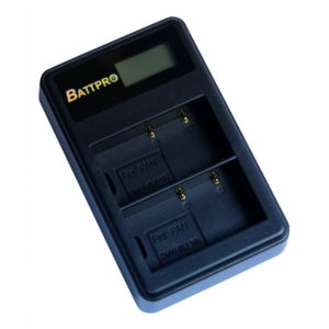 BattPro Panasonic DMW-BLF19雙位電池USB充電器 充電器