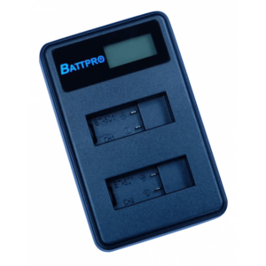 BattPro GoPro Hero 5/6/7/8 雙位電池USB充電器 充電器