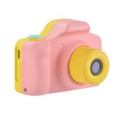 VisionKids HappiCAMU+20M 升級雙鏡款兒童相機 (粉紅色) 兒童相機