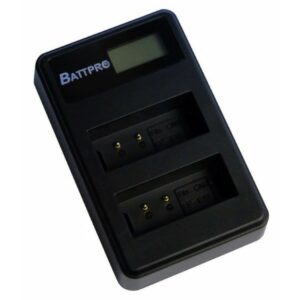 BattPro Canon LP-E10雙位電池USB充電器 充電器