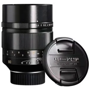 中一光學 Mitakon Speedmaster 90mm f/1.5 鏡頭 (Leica M 卡口 / 黑色) 無反鏡頭