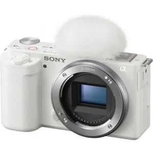 索尼 Sony ZV-E10 網誌相機 (白色) 可換鏡頭式數碼相機