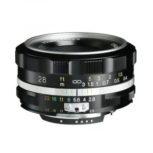 福倫達 Voigtlander Color-Skopar 28mm f/2.8 SL IIS Aspherical 鏡頭 (Nikon F 卡口 / 銀色) 單反鏡頭