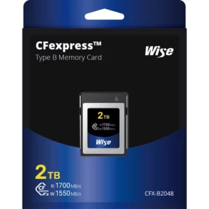 Wise Advanced CFX-B2048 CFX-B Series CFexpress Type B 記憶卡 (2TB) 記憶卡 / 儲存裝置