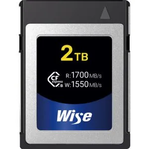 Wise Advanced CFX-B2048 CFX-B Series CFexpress Type B 記憶卡 (2TB) 記憶卡 / 儲存裝置