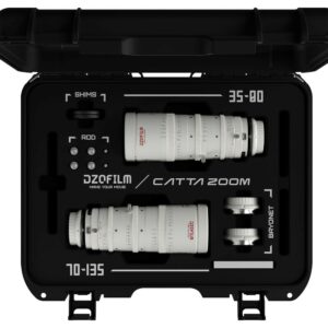 DZOFilm CATTA ZOOM 35-80mm 及 70-135mm T2.9 電影鏡頭套裝 (Sony E 卡口) 鏡頭