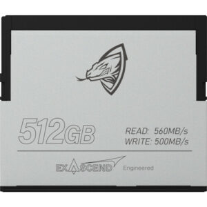 Exascend Archon 系列 CFast Card 2.0 記憶卡(512GB) 記憶卡 / 儲存裝置