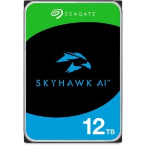 Seagate SkyHawk AI Surveillance 3.5吋 硬碟 (12TB) 記憶卡 / 儲存裝置